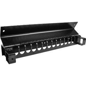 Products 24" Trailer Chain Holder with Aluminium Metal - 1Pack | Heavy Duty Trailer Cab Rack Chain Hanger for Load Binder - Holds up to 14 Chains or Binders