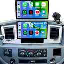 64G Upgrade Android 13 Radio for Dodge Ram 1500/2500/3500 2006-2008, Dodge Durango 2004-2009, Jeep Grand Cherokee 2005-2007, Chrysler 300/300c 2005-2007, Wireless CarPlay Android Stereo 9" 5GWiFi GPS