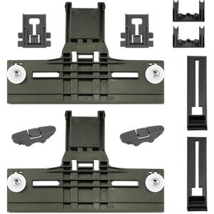 W10350375 W10712395 Dishwasher Top Rack Adjuster Parts for Whirlpool, WDTA50SAHZ0 Dishwasher Parts WDT750SAHZ0 WDT730PAHZ0 WDT970SAHZ0 Upper Rack Parts Replacement for kenmore Dishwasher.