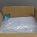 Storage Bins with Lids, 6 Pack Clear Plastic Storage Containers with Magnetic Acrylic Door, 19 Qt Stackable Storage Box for Home,Office Organizing