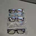 Gaoye 1.25 Professional Reading Glasses for All Day - Computer Readers with Blue Light Protection - Value Pack