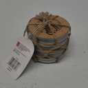 Mason Craft & More Wood Coaster Set - Brown, 4Pc