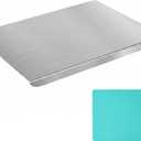 Stainless Steel Cutting Board with Lip, Extra Large Non Toxic 304 Metal Cutting Board for Kitchen, Non-Slip Mat Included, Chopping Board for Meat Veggies Dough Baking, 27.6" x 19.6", 19.7"L x 27.6"W