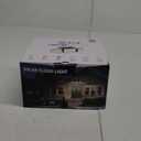 Solar Security Light Outdoor Super Bright LED w/Remote Control, Radar Motion Sensor Flood Light, 3 Heads 270 Wide Angle, IP65 Waterproof, 3 Modes (2 Packs)