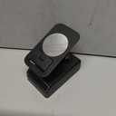 Hupoaf Adjustable Cell Phone Stand with Wireless Induction Bluetooth Speaker, HD Surround Sound for Home and Outdoors, Compatible with iPhone/iPad/Samsung Galaxy, Popular Gifts for Men Women Dad Mom