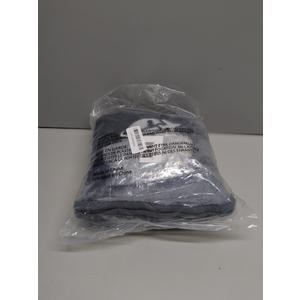 PAVILIA Travel Blanket and Pillow, Arms Opening Airplane Blankets for Adults, Compact Plane Blanket with Arm Hole 2-in-1 Bag for Flight Car Camping Fit in Luggage Backpack Traveler Gift, Dark Gray (65 x 40 inches)