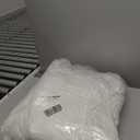 MIULEE 20 x 20 Goose Feather Down Pillows with 100% Cotton Cover, Set of 2 Soft Fluffy Decorative Pillow Inserts for Sofa Bed Couch Living Room White