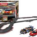 Carrera 23639 Digital 124 Super Showdown Slot Car Race Track Set, 1:24 Scale, 26.25-Feet Long, Includes Wireless Controllers