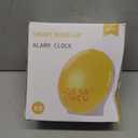 Wake Up Light Sunrise Alarm Clock for Kids, Heavy Sleepers, Bedroom, with Sunrise Simulation, Sleep Aid, Dual Alarms, FM Radio, Snooze, Nightlight, Daylight, 7 Colors, 7 Natural Sounds, Ideal for Gift