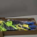 Zdgao Pickleball Net for Driveway with 22FT Regulation Size Pickleball Net, 4 Outdoor Pickleballs and Carry Bag, Weather Resistance Strong Steel Frame (Blue)