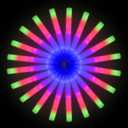 LifBetter 118 pcs Glow Foam Sticks, LED Glow Sticks 3 Modes Colorful Flashing, Foam Glow Sticks Bulk, Glow In The Dark Party Supplies for Weddings Parties Festivals Raves Concerts Sporting Events