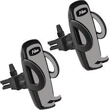 Ailun Car Phone Mount Air Vent Cellphone Holder Cradle 2Pack Universal for iPhone 15/ 14/ 13/ 12/ 11/ 11 Pro/ 11 Pro Max/ X Xs XR Xs Max and More Smartphones Black