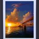 10x14 Picture Frames Made of Solid Wood Display 8.5x11 with Mat or 9.5x13.5 without Mat Diamond Painting Frame Wall Hanging or TableTop(Black)