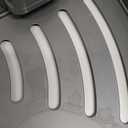 Corner Shower Caddy Suction Cup,Shower Shelves with Hooks,No Drilling Powerful Suction Bathroom Organizers and Storage,Removable Waterproof Rustproof Shower Bathroom Accessories Decor(Grey 2Pack)