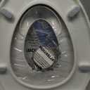 Jool Baby Quick Flip Toilet Seat with Built-in Potty & Splash Guard for Toddler Training, Slow Close (Elongated)