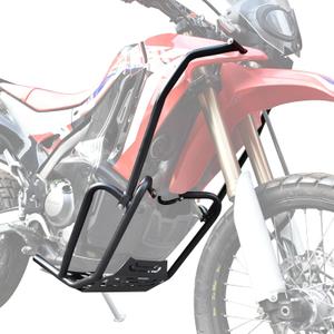 Motorcycle Engine Guard Crash Bar with Skid Plate for CRF250L Rally 2017 2018 2019 2020 Highway Bar Bumper