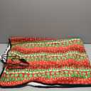 Riakrum 12V Heated Blanket for Car with 2 Heating Levels Winter Electric Blanket Warm Throw Gift, Plugs into Car Truck SUV RV and Camping, 58 x 43 Inch(Christmas)