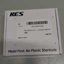 KES All Metal Shower Head Holder Adhesive, Dual-Size Opening Handheld Shower Head Holder Wall Mount for Standard & Oversized Shower Hose, Adjustable Shower Wand Holder, Brushed Steel, C208DF-BS