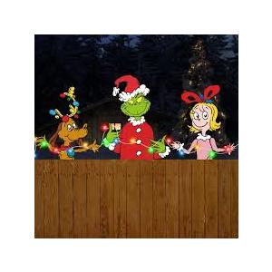 Gygot 3Pcs Christmas Yard Garden Lawn