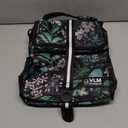 VLM Lunch Box for Women, Insulated Lunch Bag Women with Adjustable Shoulder Strap, Cute Lunch Tote Bag for Work,Picnic,Camping Big Size (Large, Green Floral)