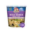 Dr. McDougall's Vegan Miso Ramen Soup - Instant Ramen Noodles Cups - Organic Instant Noodles - Vegan Soup - Vegetarian - 1.9 Ounces - 6 Pack (EXP 01/12/27)
