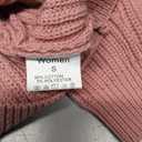 Family Matching Outfits Mommy and Me Cute Letter Embroidery Crew Neck Long Sleeve Sweater Top (Pink) Small