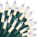 Joiedomi Clear Christmas String Lights Indoor,450(3x150) Mini White Fairy Light,93.6FT Lighting Decor for Patio Dorm Classroom Bedroom Holiday Wedding Party Garland Birthday Festival,Green Wire