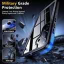 Designed for Samsung Galaxy S25 Plus Case Waterproof,Built-in Screen & Lens Protector,Full Heavy Duty Protective Phone Case,12FT Drop Shockproof Protection for Galaxy S25 Plus 6.7,Black