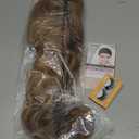 Brown Lace Front Wig 26 Inch For Women, With Lashes