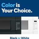 GE GCST14S1WBB 1.4 Cu. Ft. Black Countertop Microwave