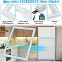5304528903 Refrigerator Door Gasket Seal Compatible with Frigidaire Refrigerator Door Seal 4978167 AP7014422 PS16544401 Door Gasket for Fridge Replacement FFTR1814WW2 FFHI1835VS3 FFHT2045VW2