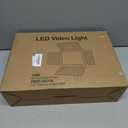 EMART LED Video Light Kit with Phone Holder & Barndoor, 2800-7000K Dimmable Studio Lights for Video Recording, 73'' Height for Live Streaming, YouTube, Vlog, Photography, Content, Podcast, 2-Pack (15W)