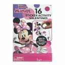 Disney Junior Minnie Sticker Activity Valentines, 16 ct 
 2 Pack