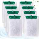 xbbwmrs 8 Count Medium Filter Cartridges Compatible with Tetra Whisper Bio-Bag Filters Medium Replacement Filter Cartridges for Whisper ReptoFilter and 10i IQ10 PF10 Power Filters -Ready to Use