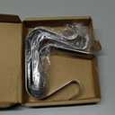 Palonu Christmas Stocking Holders Mantel Stcoking Hangers Metal Hanging Hooks Ornament Hooks Fireplace Hanger Grip for Christmas Decorations (6, Bronze)