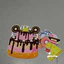 Happy Birthday Cruise Door Magnets Decorations - 12 Pcs Funny Magnetic Stickers Decorations for Cruise Ship Door, Cute Cabin Ship Carnival Party Supplies