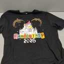 MYHALF Magical Family Shirts  2026 Vacation Family Matching Outfits Cute Summer Trip Clothes  (Black, M)