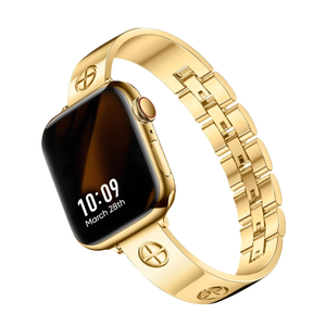 Missair Compatible with Apple Watch Band 38mm 40mm 41mm 42mm 44mm 45mm 46mm 49mm, Stainless Steel Metal Strap Women Dressy Bracelet Wristband for iWatch Series 10 9 8 7 6 5 4 3 2 1 SE Ultra