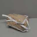 HOMOHEINI Rectangle Picnic Table Cloth, Elastic Waterproof Fitted Vinyl Tablecloths for 6 Foot Tables, Wipeable Flannel Backed Table Covers for Dining, Camping, Outdoor(Leaves,30"x72")