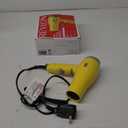 REVLON Compact Hair Dryer | 1875W Lightweight Design, Perfect for Travel, (Yellow)