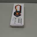 6-Stage Knife Sharpener - Premium Kitchen Knife Sharpeners - Adjustable Handheld Manual Knife Sharpeners for Kitchen Knives, Scissor and Chef Knife.Easy for beginners to use (ORANGE)