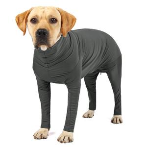 Etdane Recovery Suit for Dogs Surgery Suit Female Spay Dog Surgical Recovery Suit Male Dog for Surgery Female Anti Licking Wounds Dog Shedding Suit Grey/Small