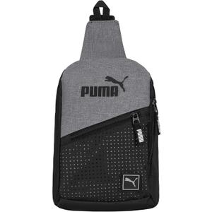 PUMA EVERCAT SIDEWALL SLING BACKPACK, One Size, Heather Grey