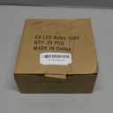 Meconard C9 Led Replacement Christmas Light Bulb, 25 Pack C9 Shatterproof Led Bulbs for Christmas Outdoor String Lights, E17 Intermediate Base, Commercial Grade Holiday Bulbs, Warm White