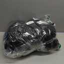 Kids Winter Jackets Warm Fleece Waterproof Snow Jacket with Zipper Pockets Detachable Hood (Large, Black)