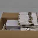 WELLIFE 350-Piece Gold Disposable Plates and Cutlery Set - Premium 10.25" Dinner Plates, 7.5" Dessert Plates, 9oz Cups & Cutlery for Weddings, Catering Events - 50 Guest Service - Elegant & Sturdy