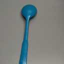 Handy Housewares 12.5" Long Handled Colorful Melamine Basting/Serving Spoon (Blue, 1 Pack)