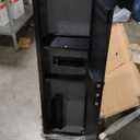 47.3" Tall Fireproof Wall Safes Between the Studs 16" Centers, Large Hidden Flush Wall Safe with 4 Removable Shelf & 6 Key Hooks, 48LB Heavy Duty In Wall Safe for Home, Money, Jewelry, Valuables (Black)