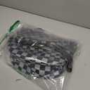 Cross Body Bag for Women Bum Bag Checkered Belt Bags Fanny Packs for Girls Travel Purse Fashion Waist Packs Crossbody Nylon Purse Trendy Shoulder Bags for Womens (One Size)