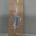 2 Pcs 1-3/4 x 36 U Shaped Aluminum Door Bottom Sweep with Drip Cap Screw-on Weatherstrip Draft Stopper for Exterior, Front, Bottom of Door (Silver)